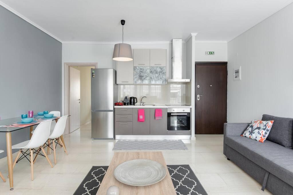 Penthouse Suite In The City Center Tesalonika Bagian luar foto