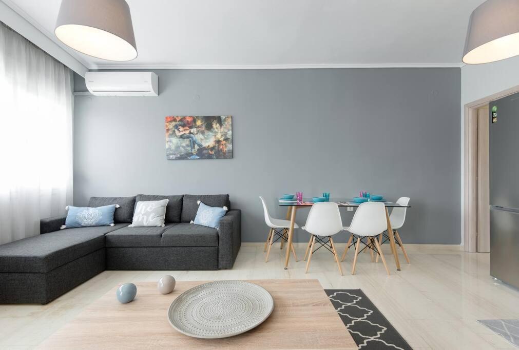 Penthouse Suite In The City Center Tesalonika Bagian luar foto