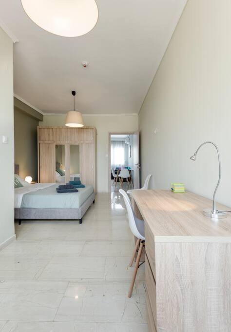 Penthouse Suite In The City Center Tesalonika Bagian luar foto