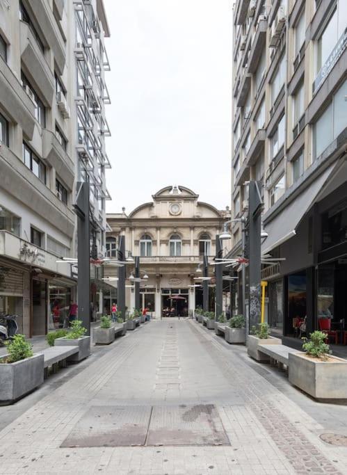 Penthouse Suite In The City Center Tesalonika Bagian luar foto
